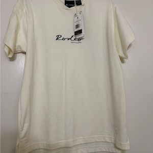 IVY PARK Cream Short Sleeve Tee